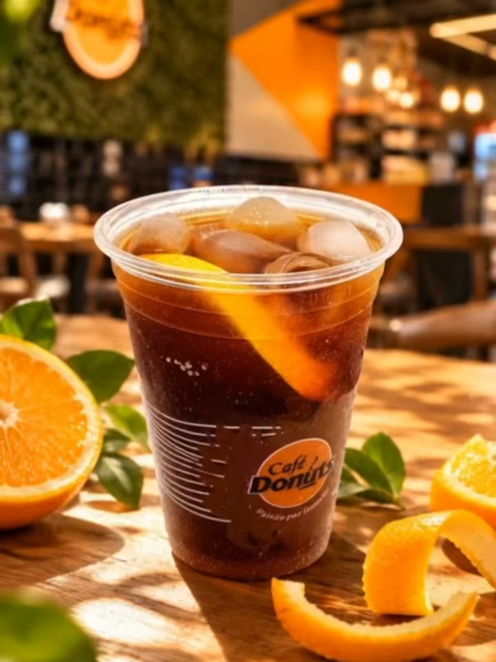 Cítrico, refrescante e com a intensidade do nosso espresso gourmet. 🍊☕️ O Orange Coffee...