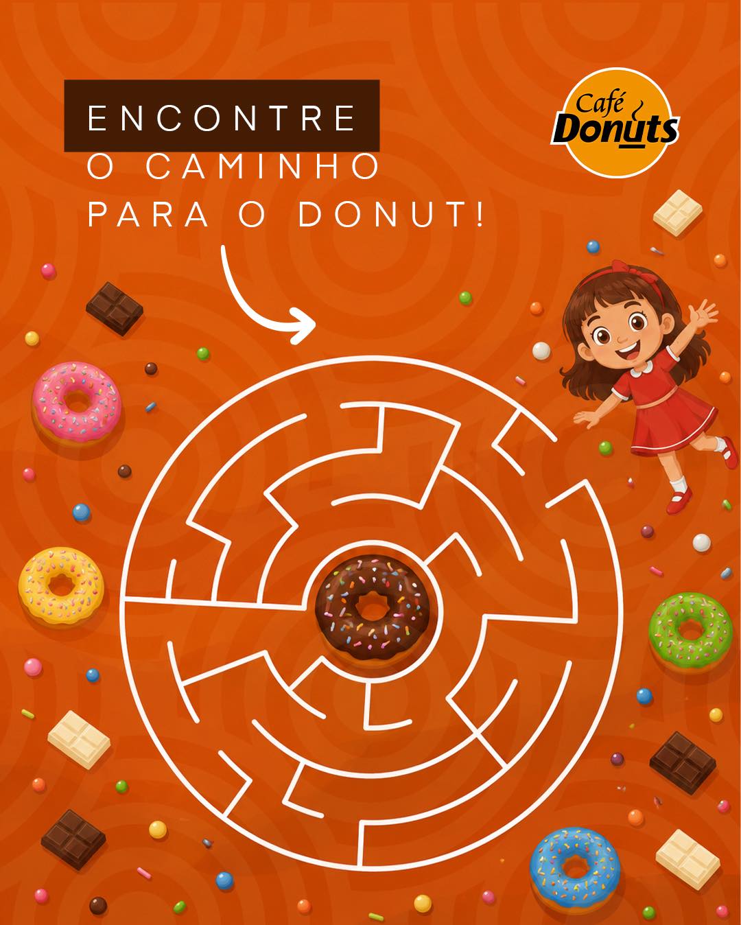🍩✨ A missão de hoje é MUITO importante: