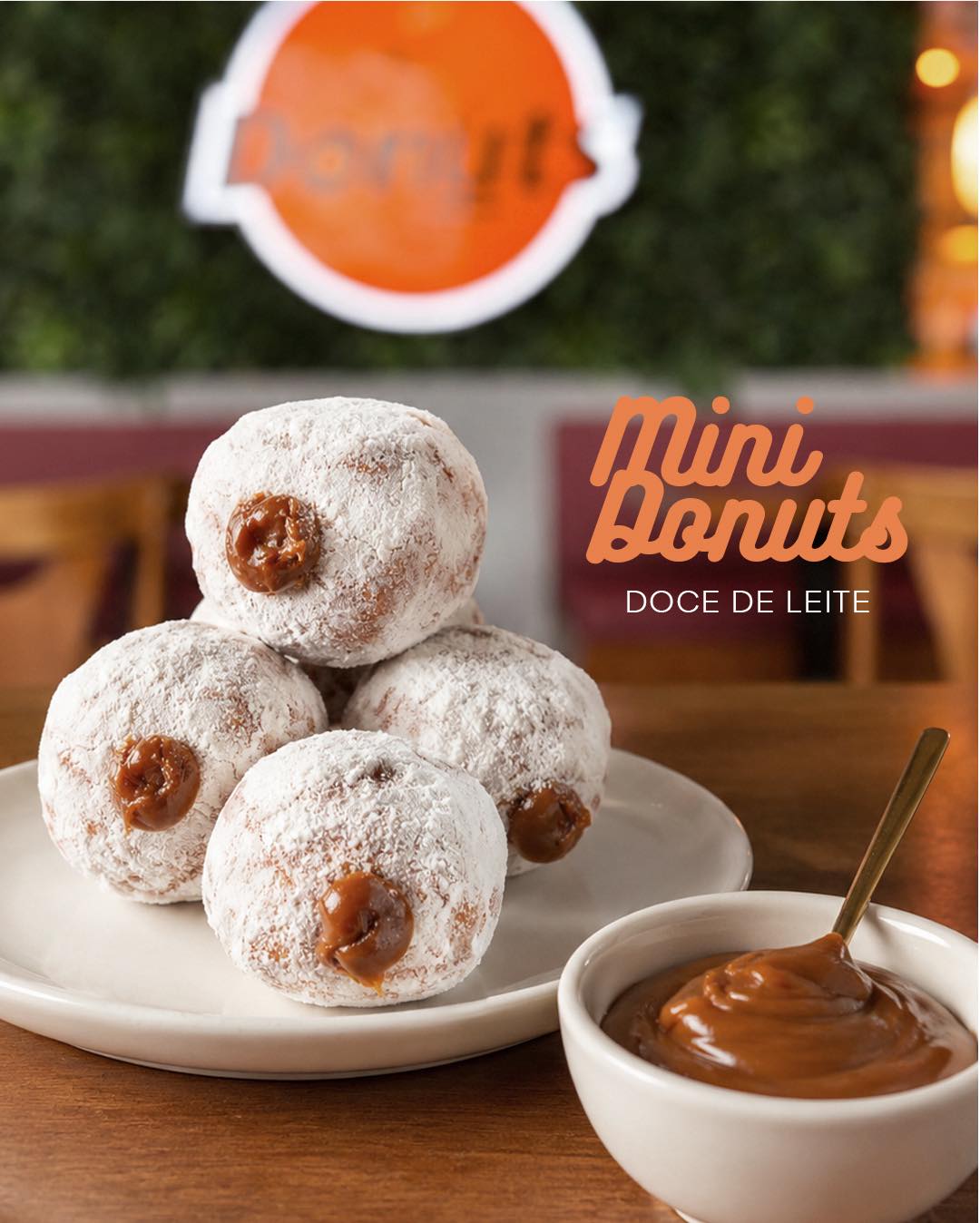 🍩🤎 Pequenos no tamanho, gigantes no sabor!