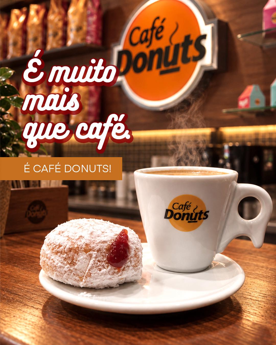 Por trás de cada xícara tem muito mais. ☕🧡 Nosso café é 100% arábica, com um blend marca...