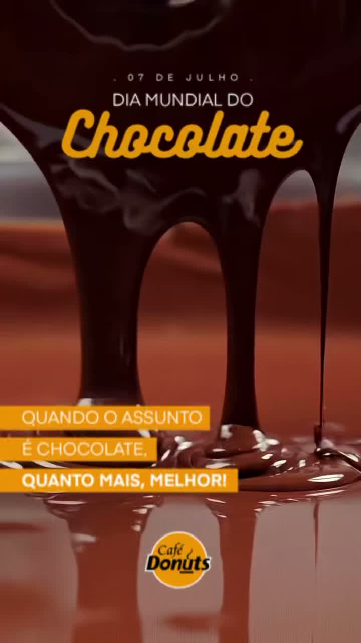 🍫 Hoje é dia de celebrar o sabor que conquista todo mundo!